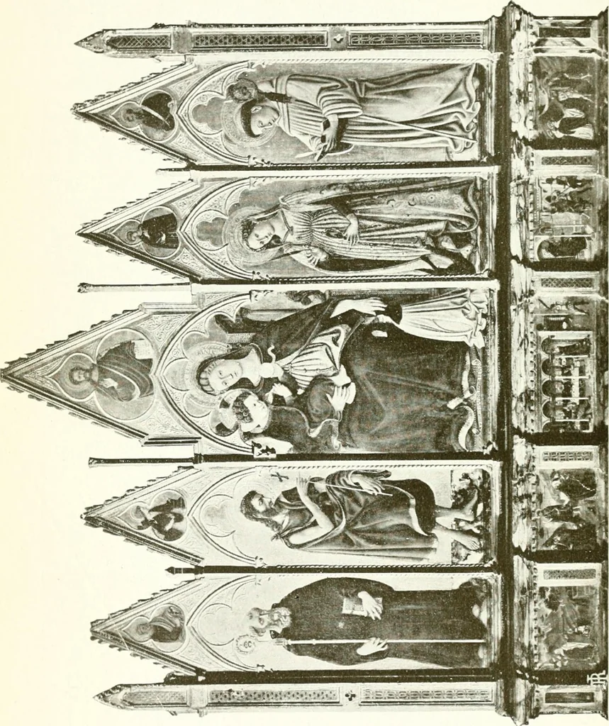An illustration from A new history of painting in Italy : from the II to the XVI century, 1908, leaf 127