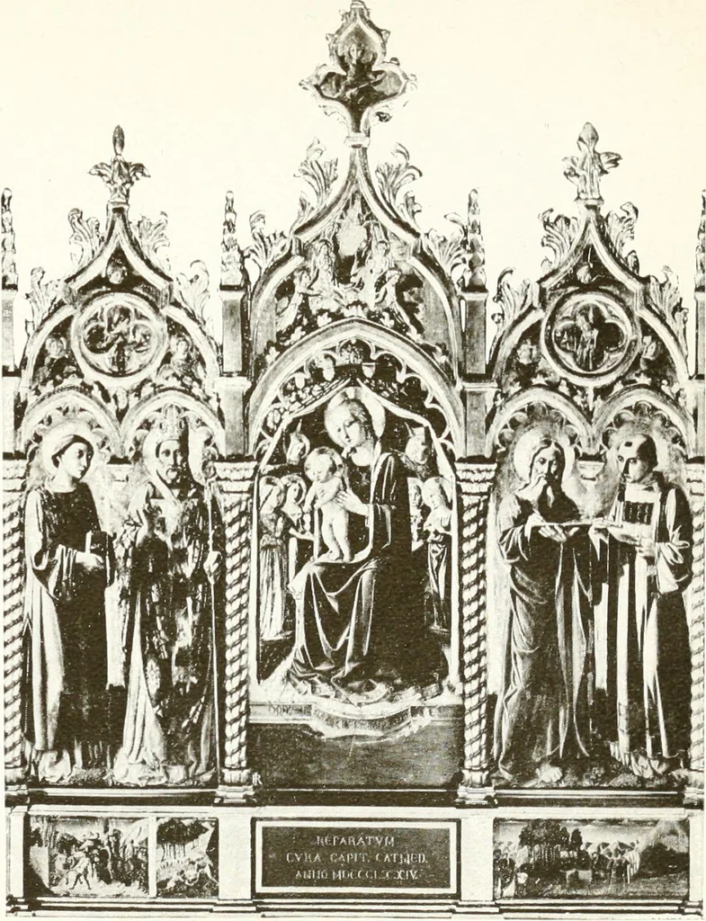 An illustration from A new history of painting in Italy : from the II to the XVI century, 1908, leaf 222