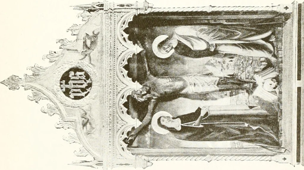 An illustration from A new history of painting in Italy : from the II to the XVI century, 1908, leaf 222