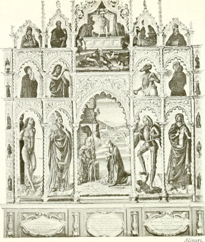 An illustration from A new history of painting in Italy : from the II to the XVI century, 1908, leaf 223