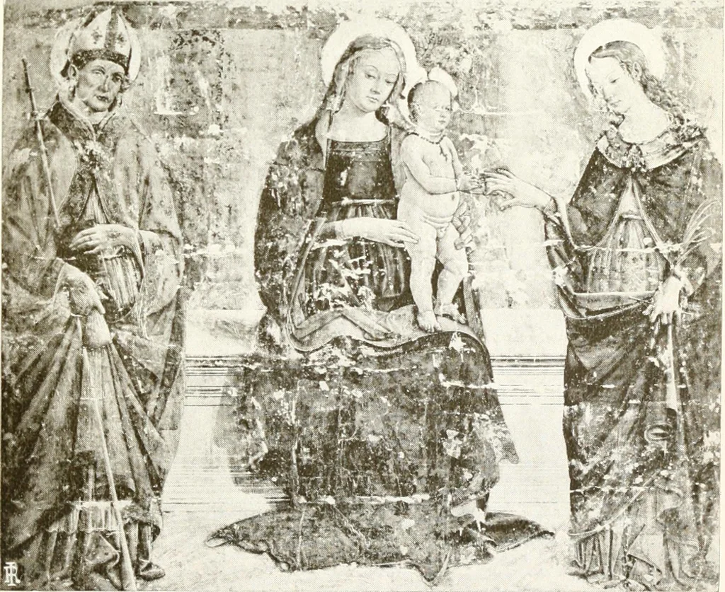 An illustration from A new history of painting in Italy : from the II to the XVI century, 1908, leaf 246
