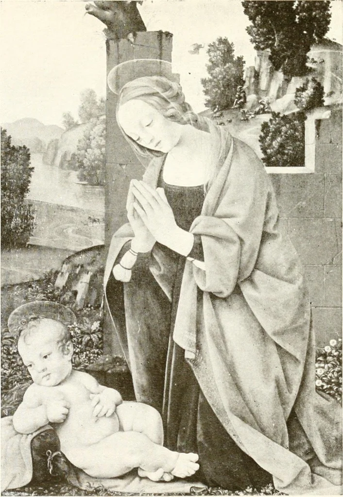 An illustration from A new history of painting in Italy : from the II to the XVI century, 1908, leaf 448
