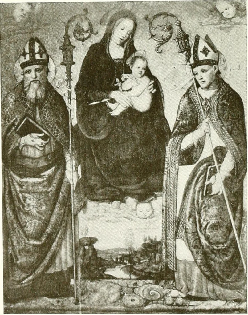 An illustration from A new history of painting in Italy : from the II to the XVI century, 1908, leaf 449