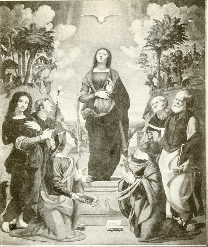 An illustration from A new history of painting in Italy : from the II to the XVI century, 1908, leaf 456
