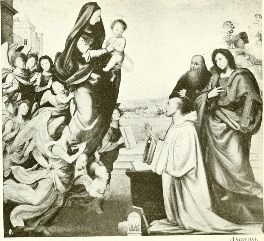 An illustration from A new history of painting in Italy : from the II to the XVI century, 1908, leaf 475