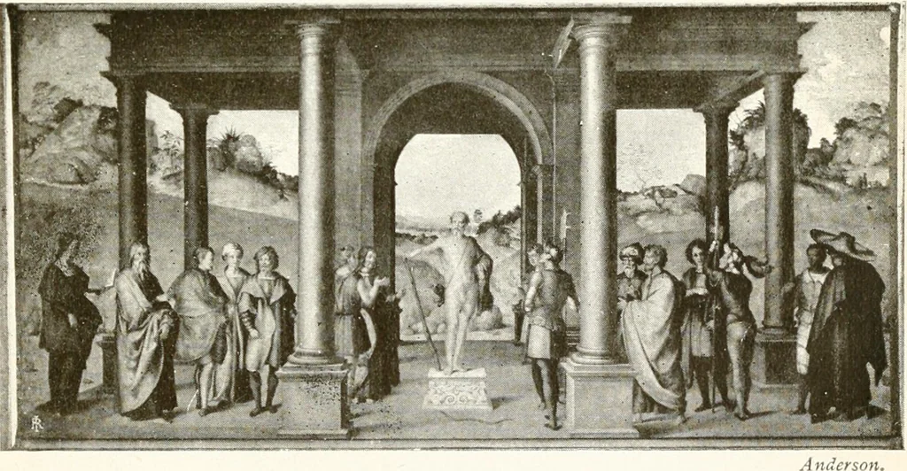 An illustration from A new history of painting in Italy : from the II to the XVI century, 1908, leaf 542