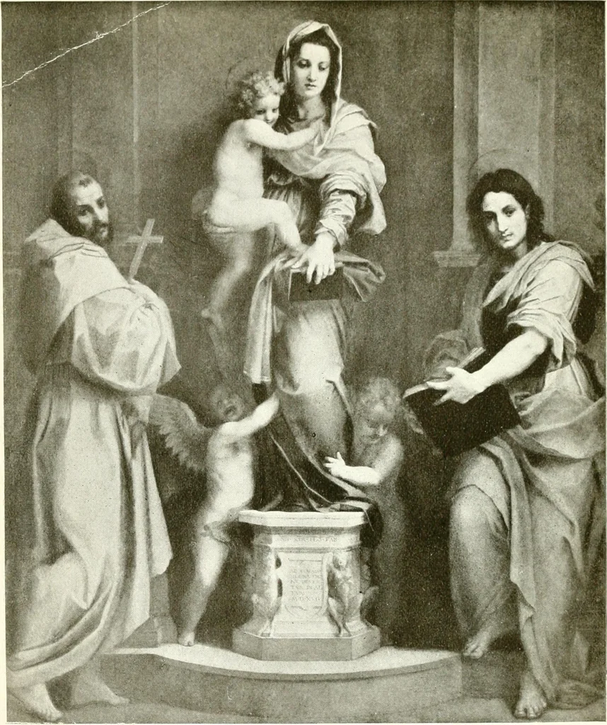 An illustration from A new history of painting in Italy : from the II to the XVI century, 1908, leaf 561