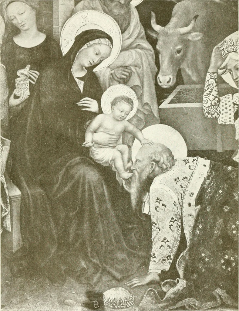 An illustration from A new history of painting in Italy : from the II to the XVI century, 1908, leaf 9