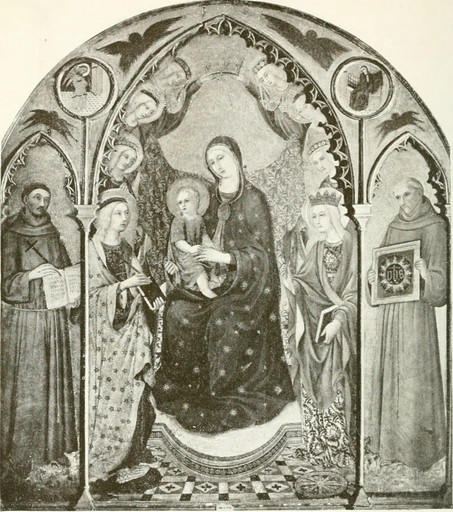 An illustration from A new history of painting in Italy, from the II to the XVI century;, 1908, leaf 161