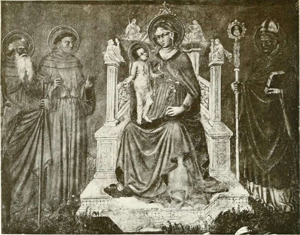 An illustration from A new history of painting in Italy, from the II to the XVI century;, 1908, leaf 177