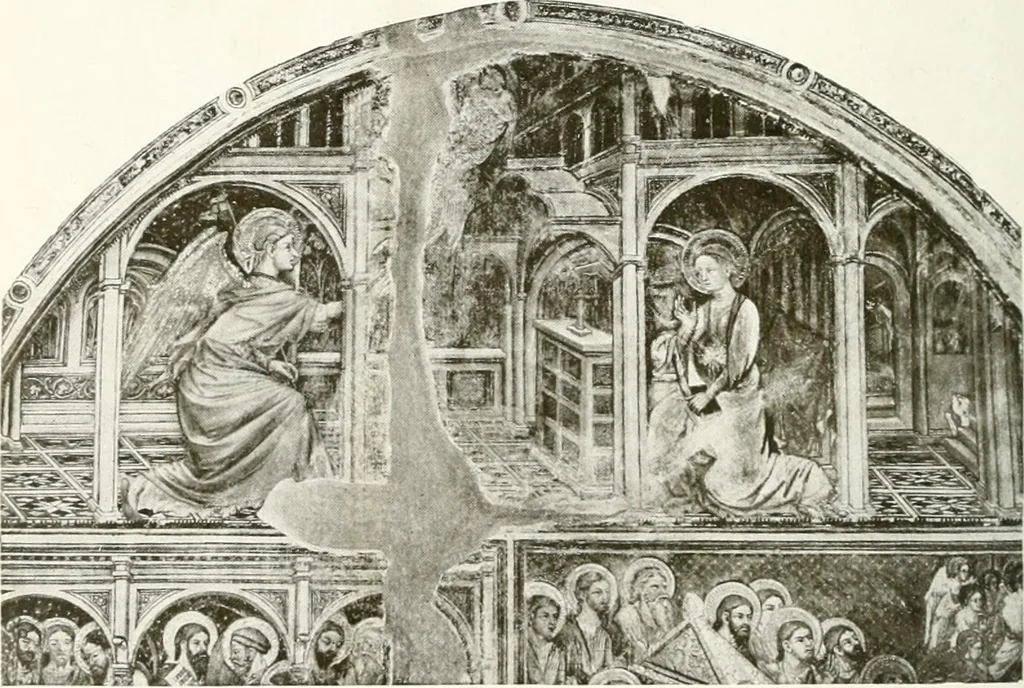 An illustration from A new history of painting in Italy, from the II to the XVI century;, 1908, leaf 177
