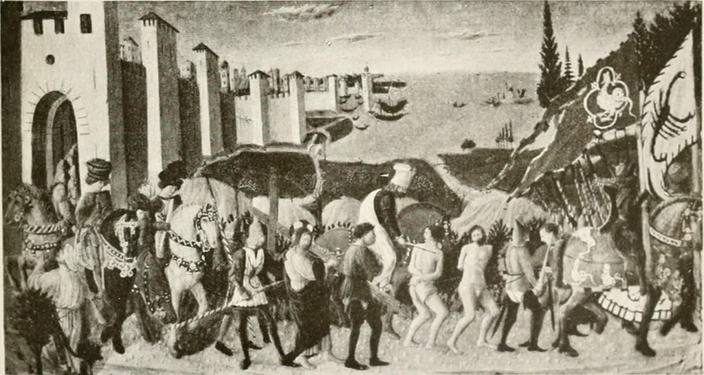 An illustration from A new history of painting in Italy, from the II to the XVI century;, 1908, leaf 202