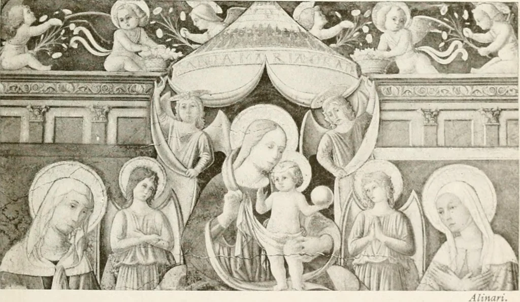 An illustration from A new history of painting in Italy, from the II to the XVI century;, 1908, leaf 212