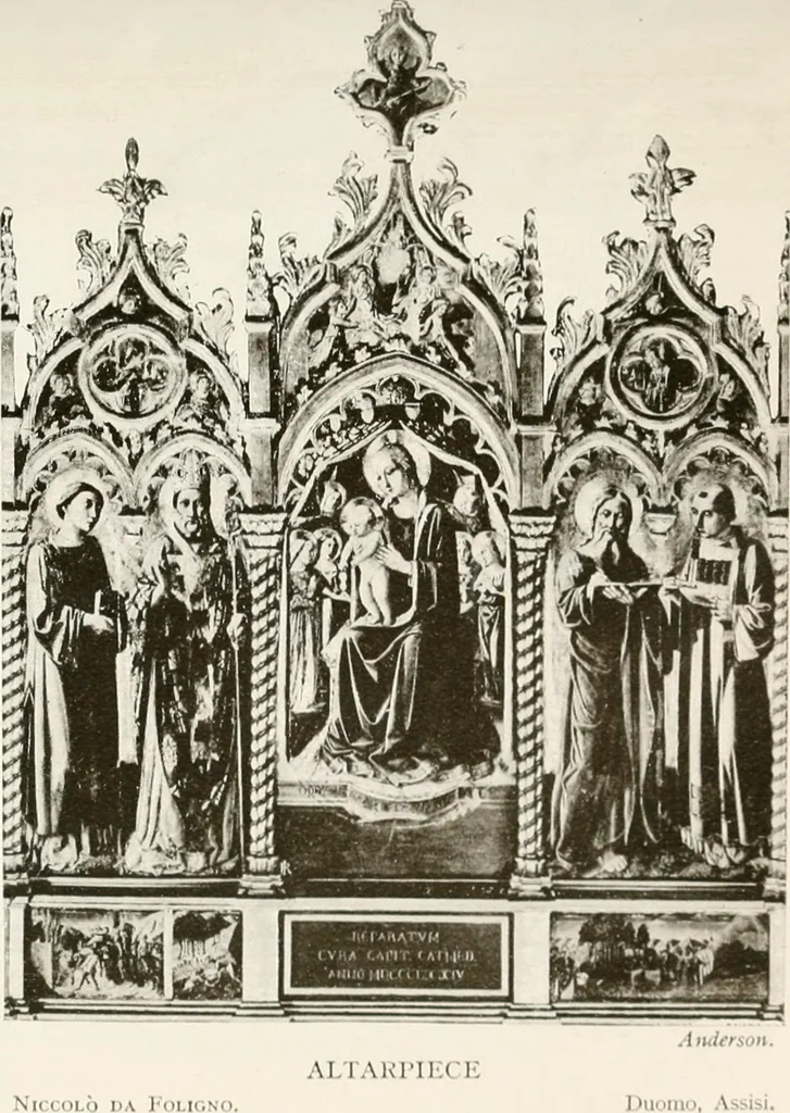 An illustration from A new history of painting in Italy, from the II to the XVI century;, 1908, leaf 222