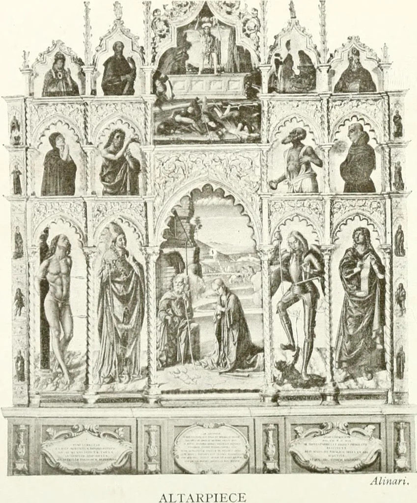 An illustration from A new history of painting in Italy, from the II to the XVI century;, 1908, leaf 223