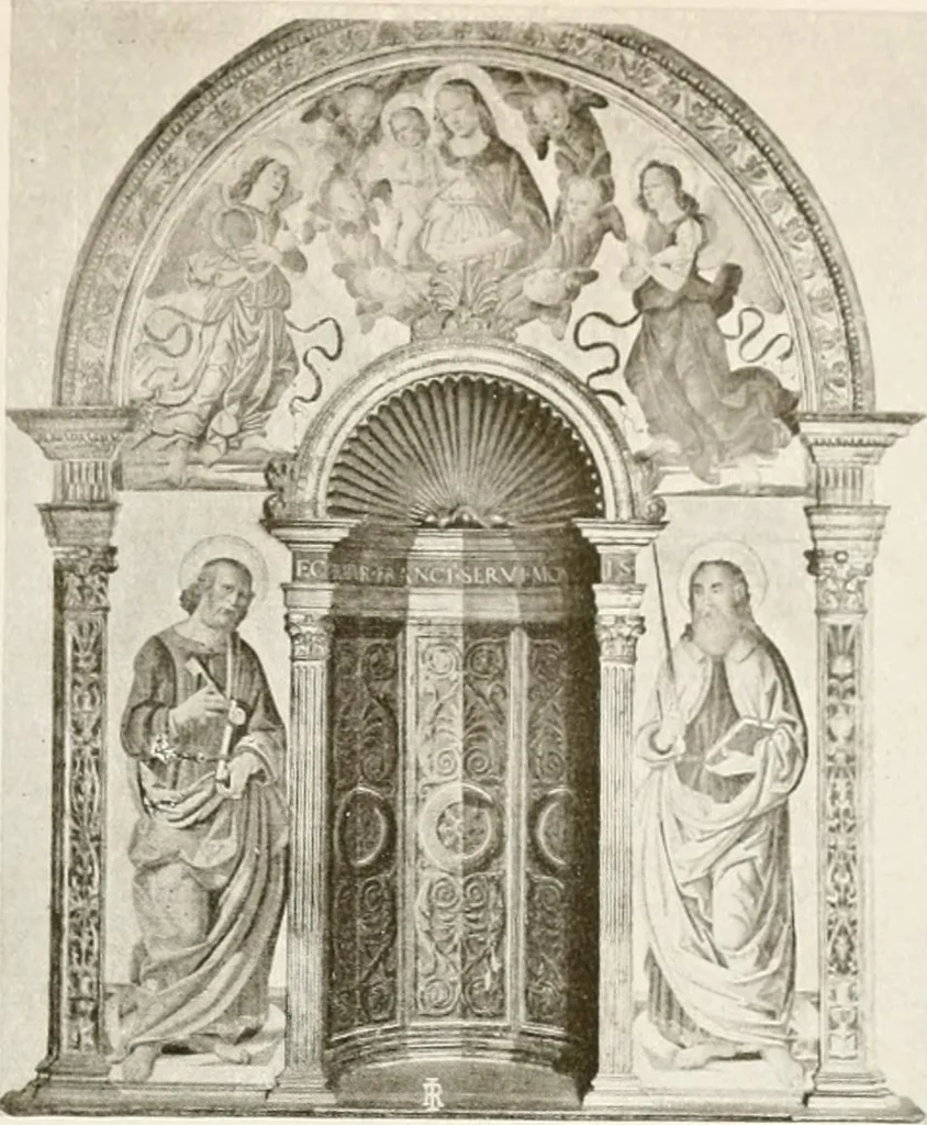 An illustration from A new history of painting in Italy, from the II to the XVI century;, 1908, leaf 246