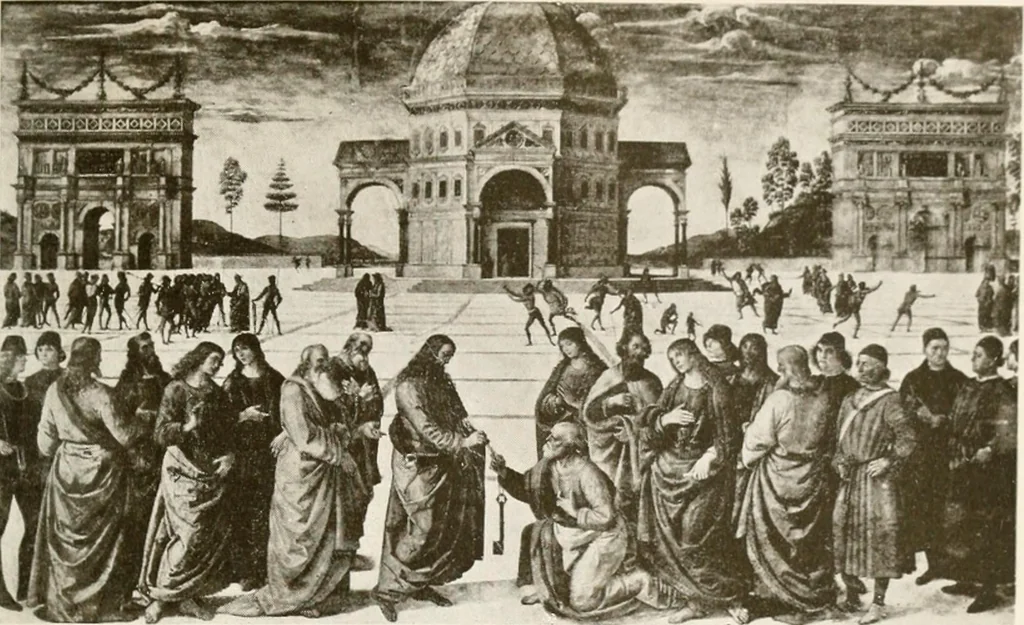 An illustration from A new history of painting in Italy, from the II to the XVI century;, 1908, leaf 264