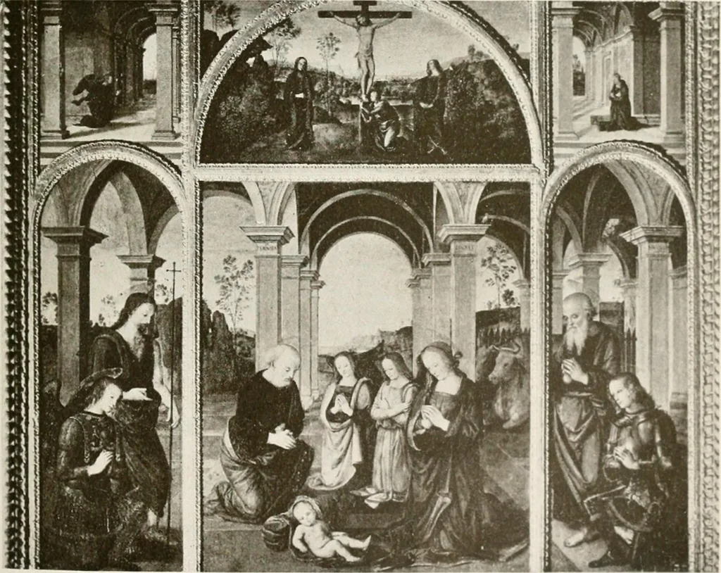 An illustration from A new history of painting in Italy, from the II to the XVI century;, 1908, leaf 264