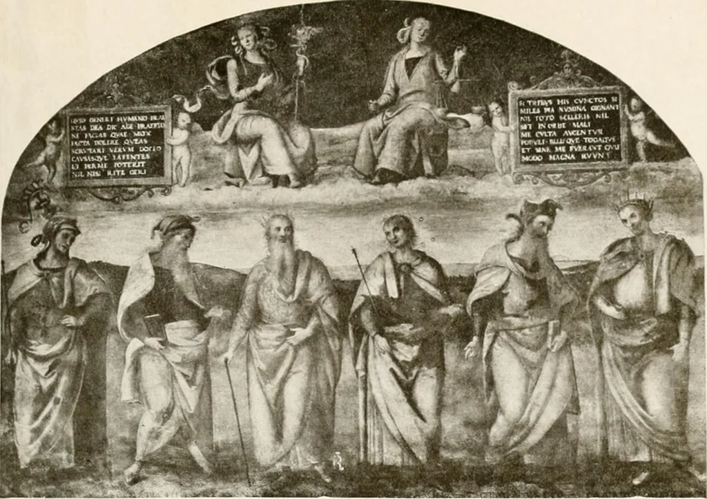An illustration from A new history of painting in Italy, from the II to the XVI century;, 1908, leaf 290