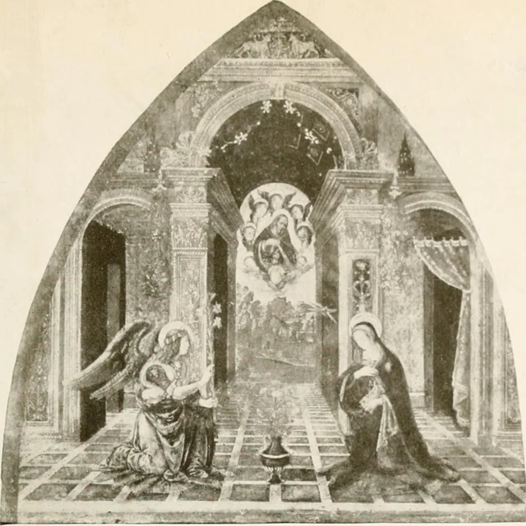 An illustration from A new history of painting in Italy, from the II to the XVI century;, 1908, leaf 366