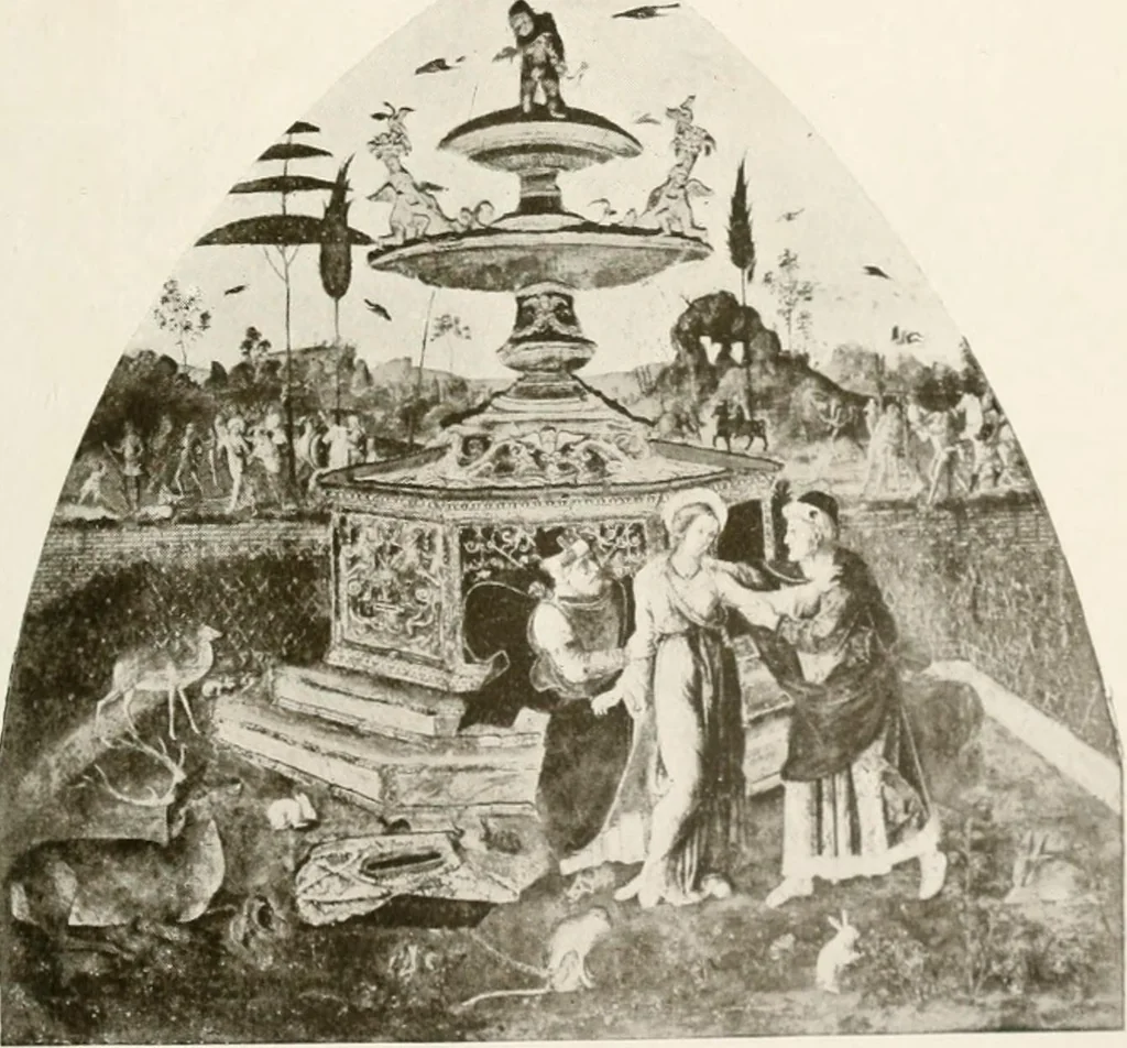 An illustration from A new history of painting in Italy, from the II to the XVI century;, 1908, leaf 366