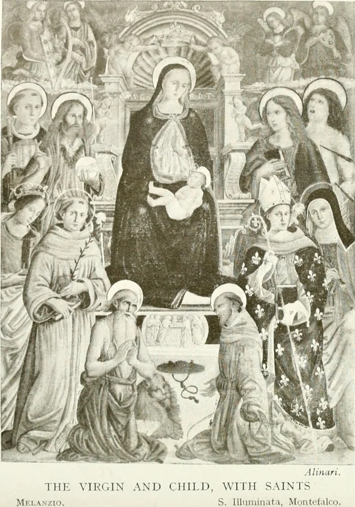 An illustration from A new history of painting in Italy, from the II to the XVI century;, 1908, leaf 401