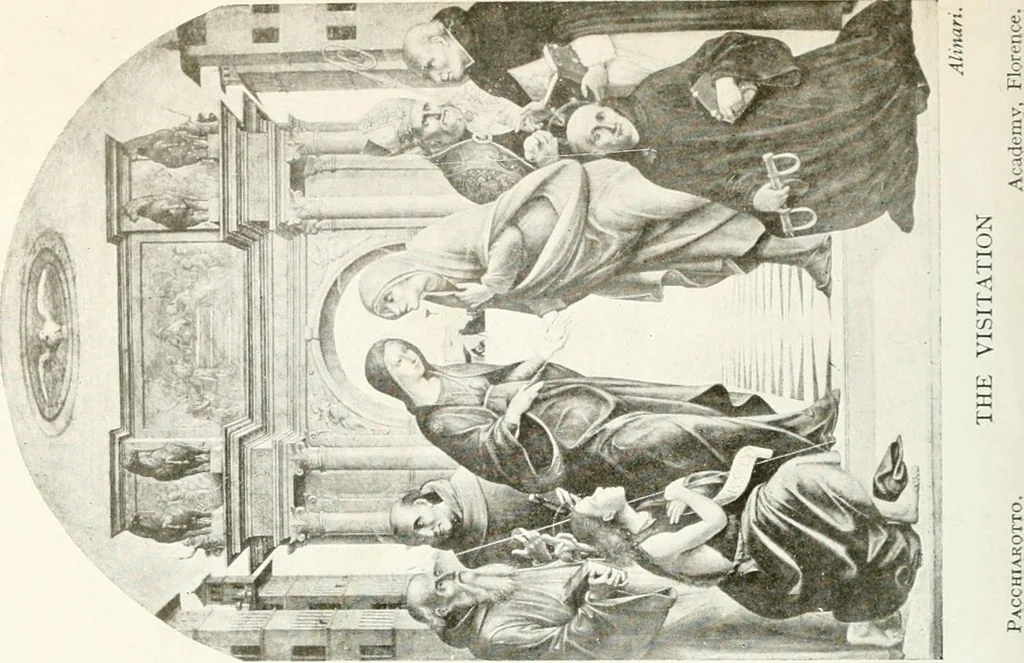 An illustration from A new history of painting in Italy, from the II to the XVI century;, 1908, leaf 419