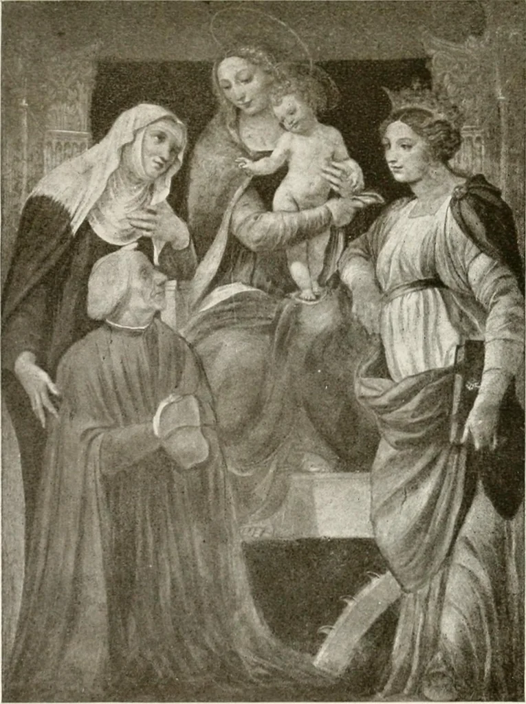 An illustration from A new history of painting in Italy, from the II to the XVI century;, 1908, leaf 436
