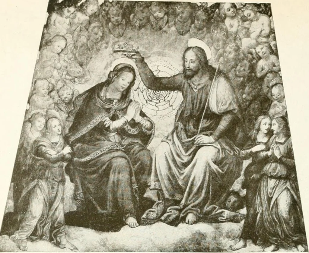 An illustration from A new history of painting in Italy, from the II to the XVI century;, 1908, leaf 437