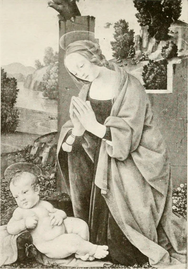 An illustration from A new history of painting in Italy, from the II to the XVI century;, 1908, leaf 448