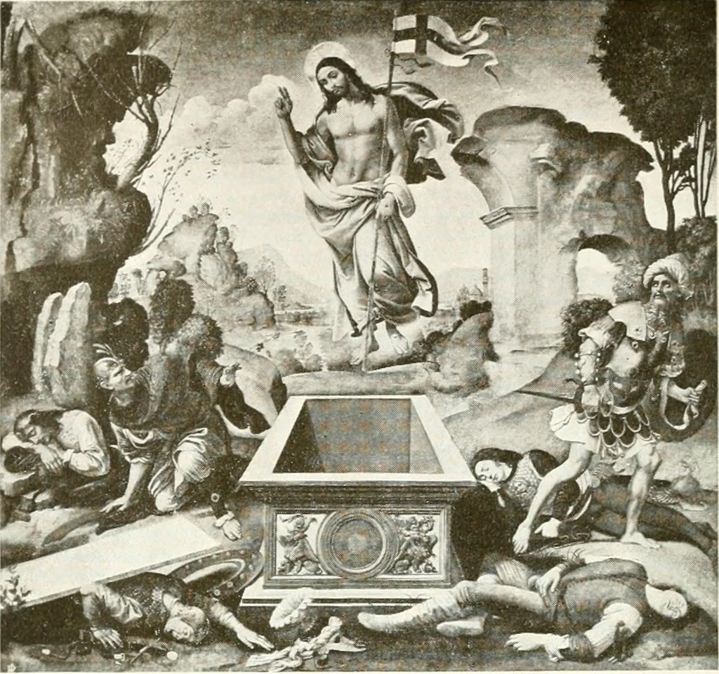An illustration from A new history of painting in Italy, from the II to the XVI century;, 1908, leaf 449