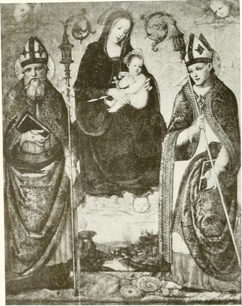 An illustration from A new history of painting in Italy, from the II to the XVI century;, 1908, leaf 449