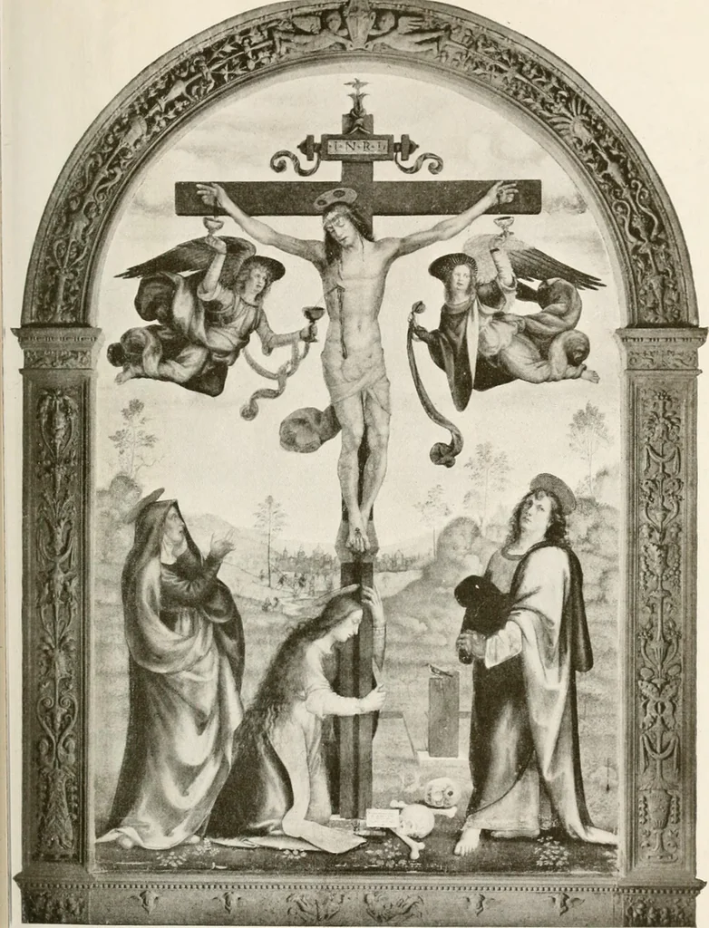 An illustration from A new history of painting in Italy, from the II to the XVI century;, 1908, leaf 518