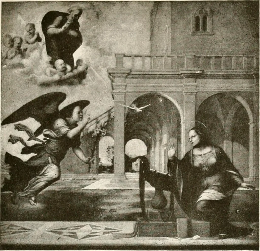 An illustration from A new history of painting in Italy, from the II to the XVI century;, 1908, leaf 542