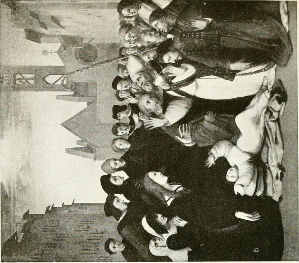 An illustration from A new history of painting in Italy, from the II to the XVI century;, 1908, leaf 543