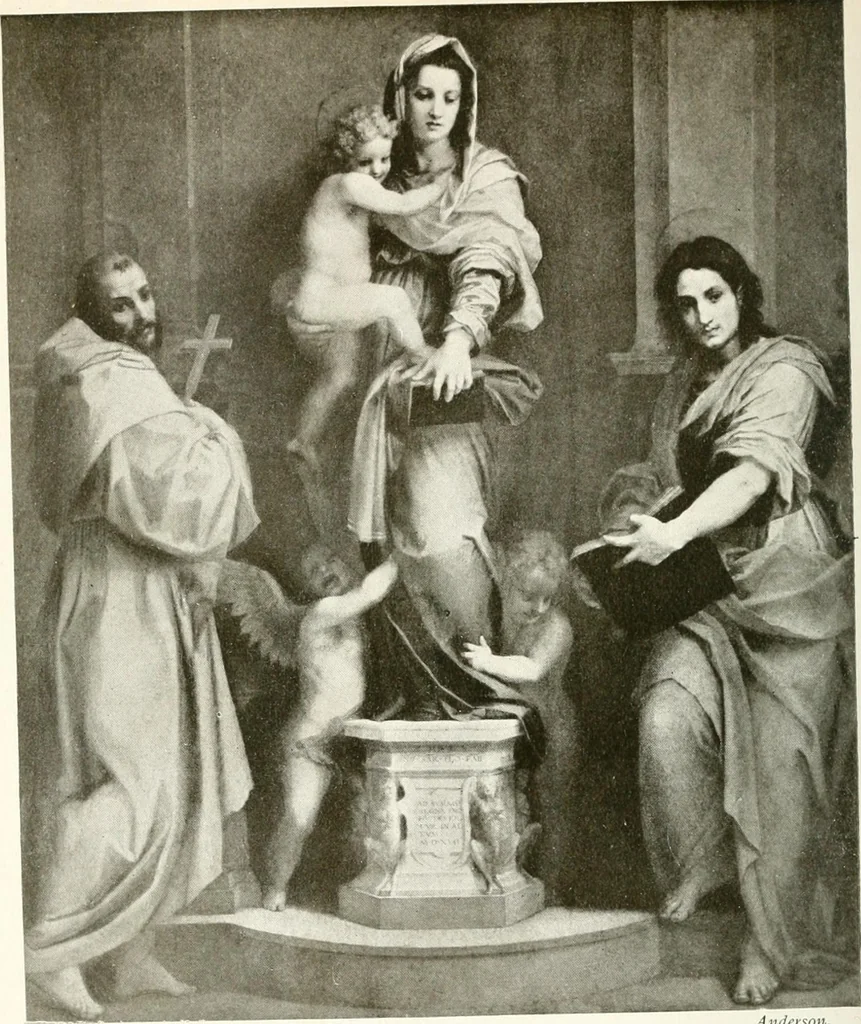 An illustration from A new history of painting in Italy, from the II to the XVI century;, 1908, leaf 561
