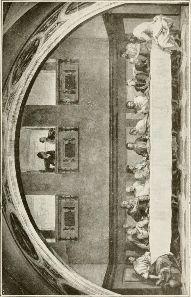 An illustration from A new history of painting in Italy, from the II to the XVI century;, 1908, leaf 578