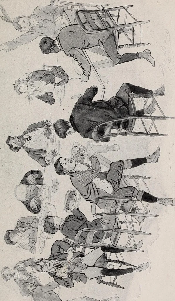 An illustration from New ideas for American boys; the Jack of all trades, 1900, leaf 311