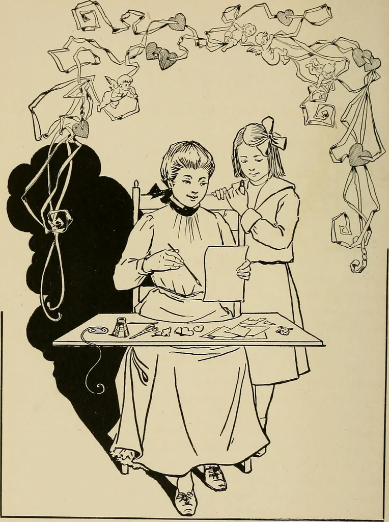 An illustration from New ideas for work and play; what a girl can make and do, 1902, leaf 109