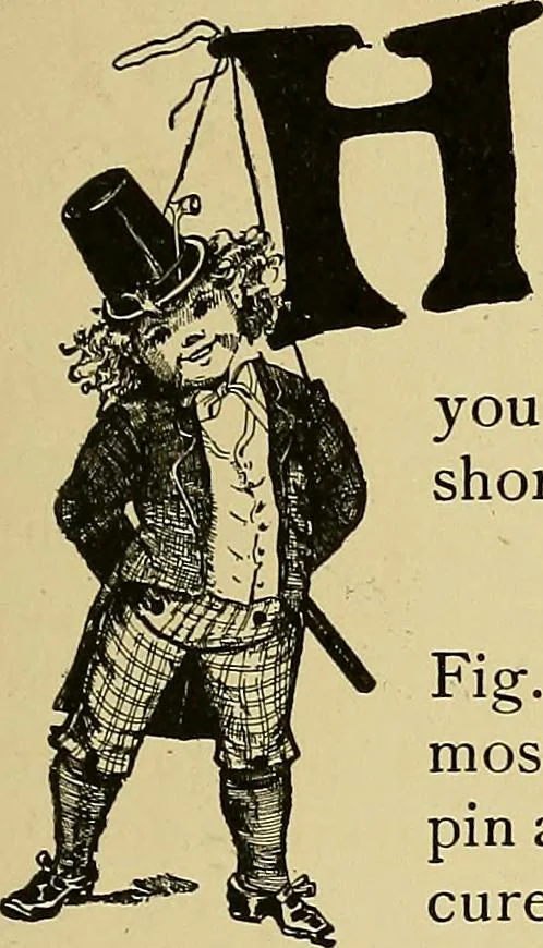 An illustration from New ideas for work and play; what a girl can make and do, 1902, leaf 146