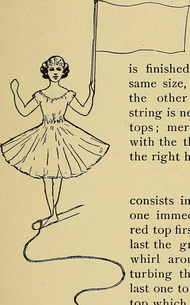 An illustration from New ideas for work and play; what a girl can make and do, 1902, leaf 154