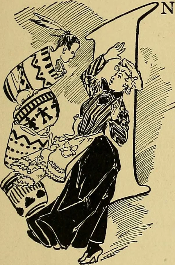 An illustration from New ideas for work and play; what a girl can make and do, 1902, leaf 222