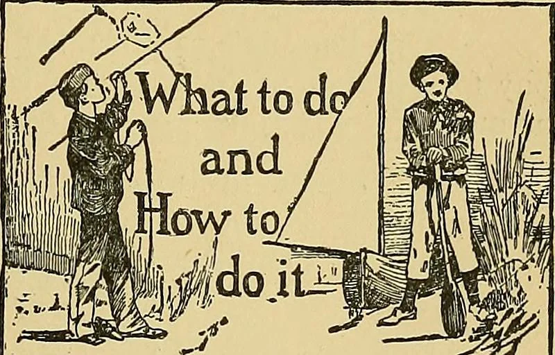 An illustration from New ideas for work and play; what a girl can make and do, 1902, leaf 444