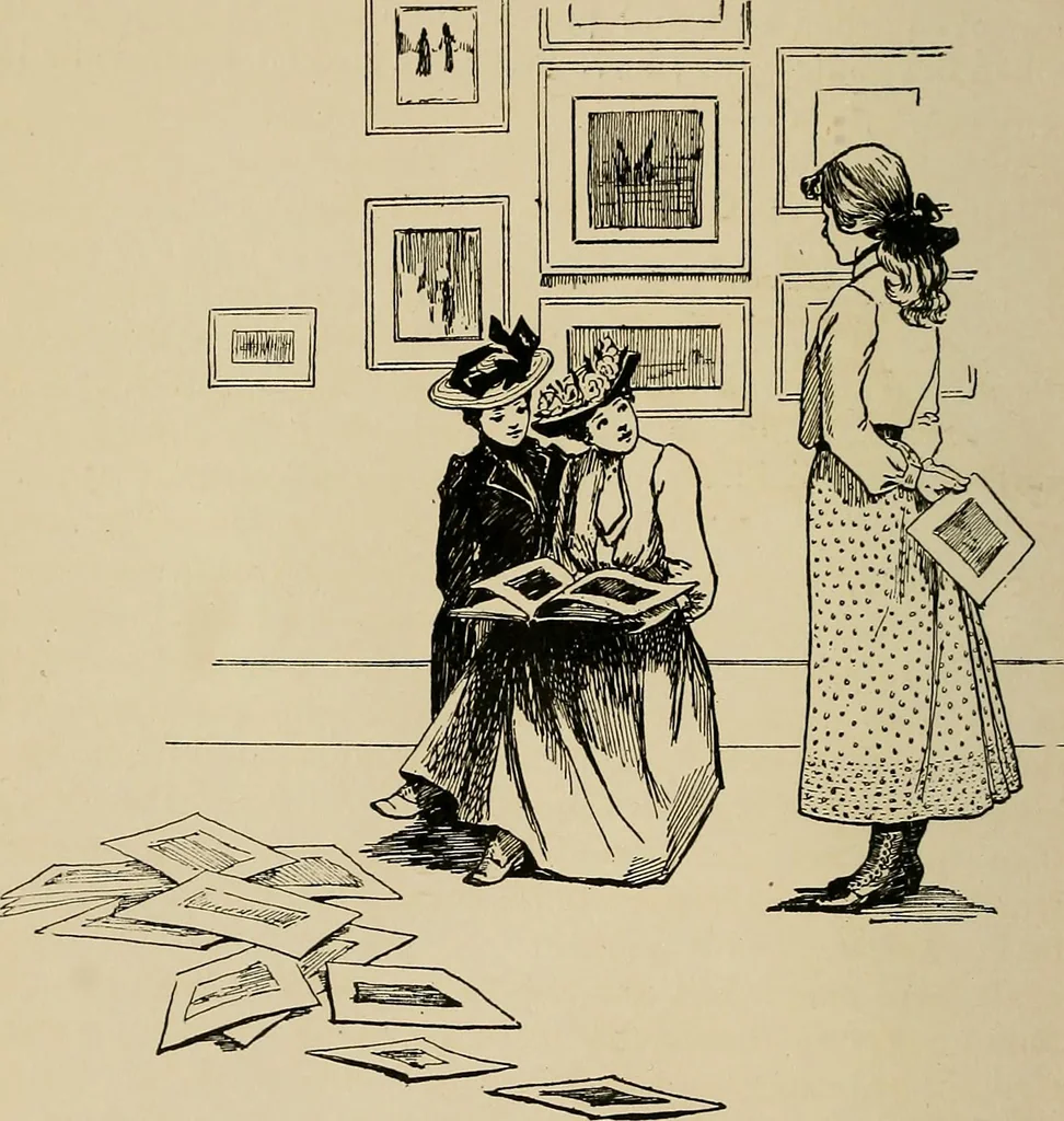 An illustration from New ideas for work and play; what a girl can make and do, 1902, leaf 89