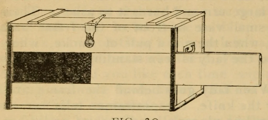 An illustration from New ideas in magic : illusions, spiritualistic effects, etc., 1902, leaf 68