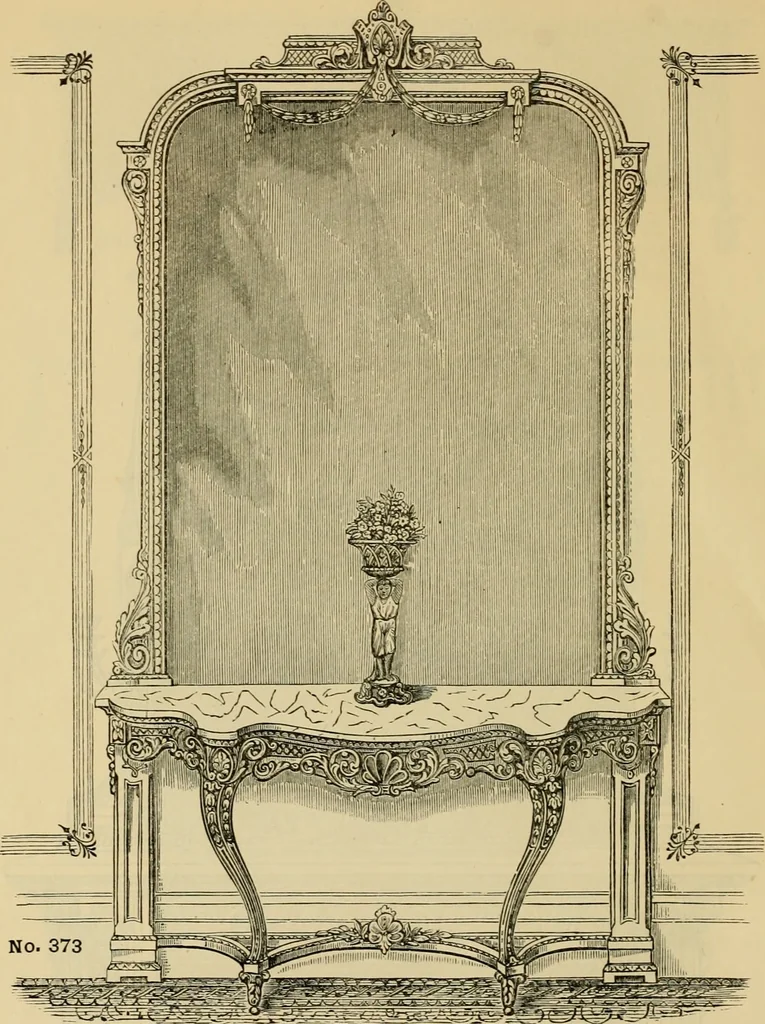 An illustration from [New illustrated catalogue of furniture and general price list], 1875, leaf 105