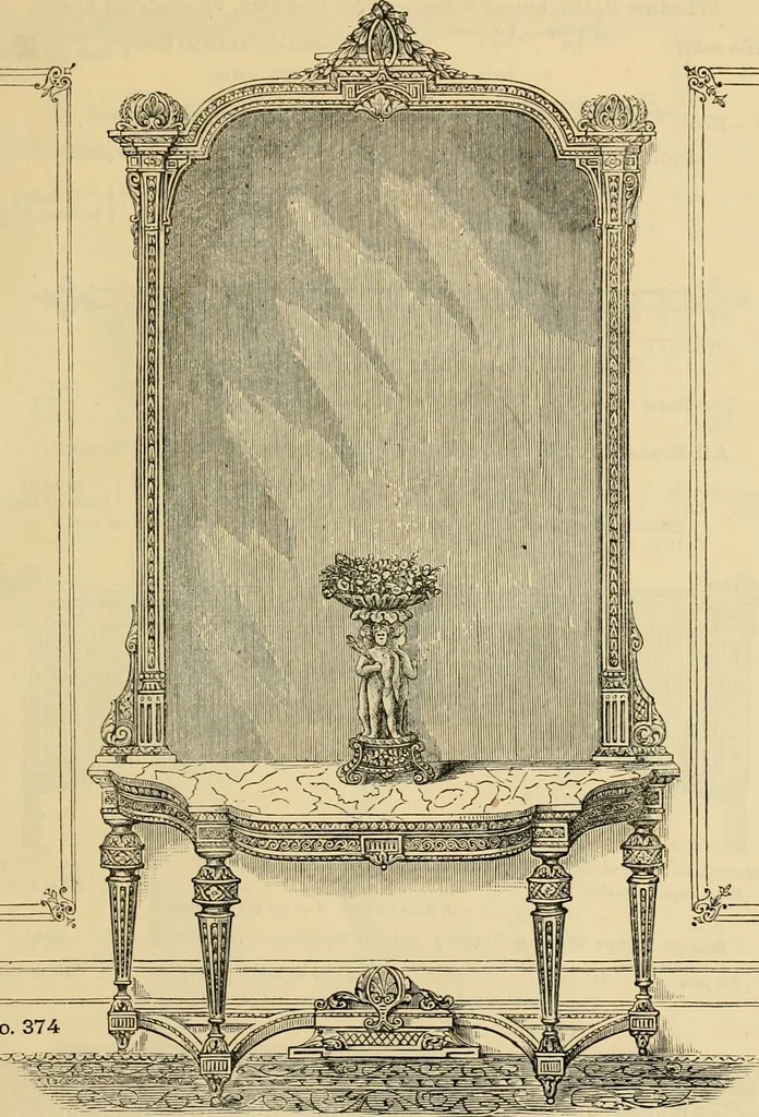An illustration from [New illustrated catalogue of furniture and general price list], 1875, leaf 106