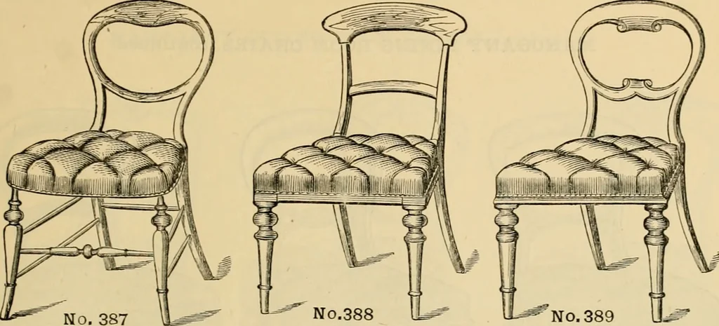 An illustration from [New illustrated catalogue of furniture and general price list], 1875, leaf 114