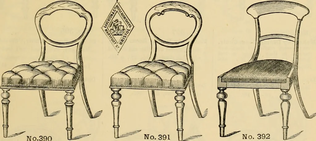 An illustration from [New illustrated catalogue of furniture and general price list], 1875, leaf 114