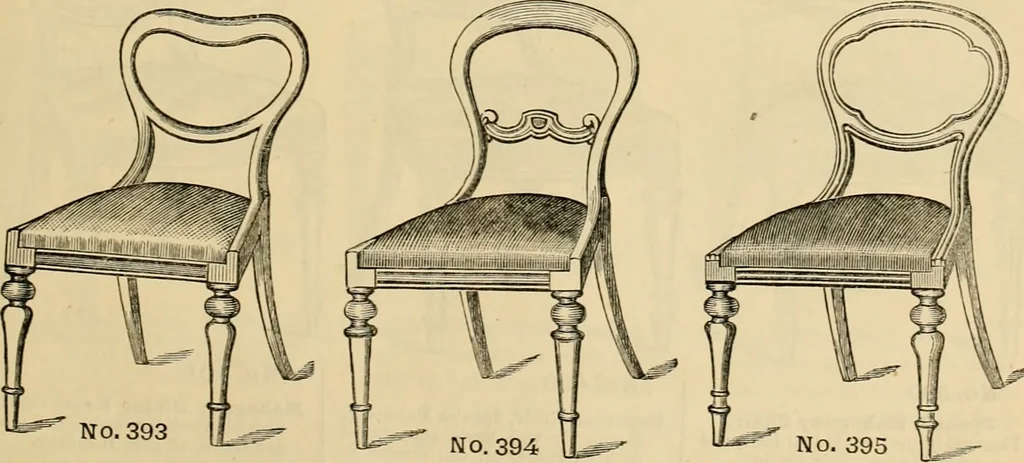 An illustration from [New illustrated catalogue of furniture and general price list], 1875, leaf 114